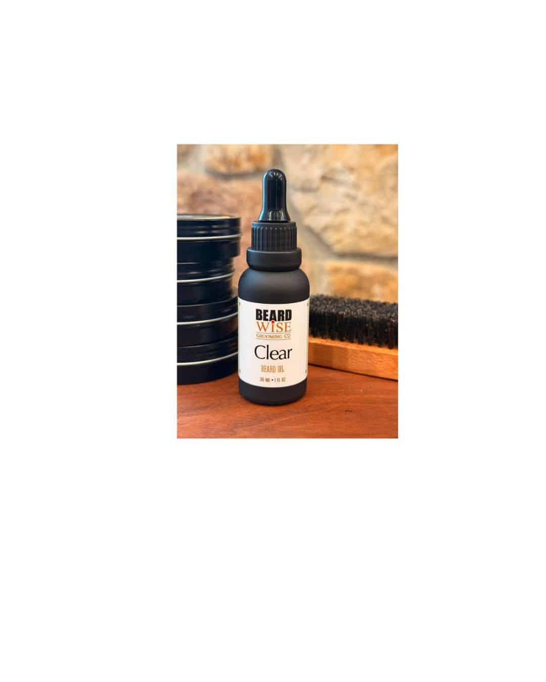 Clear Beard Oil & Balm