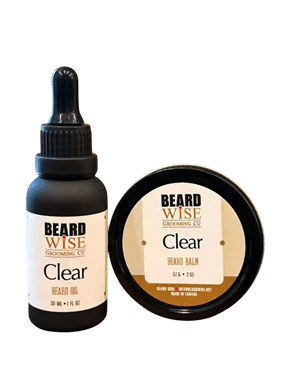 Beard Oil and Balm-Clear